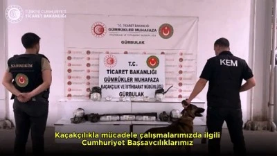 Ağrı sınırında 1 ton uyuşturucu madde ele ge&ccedil;irildi