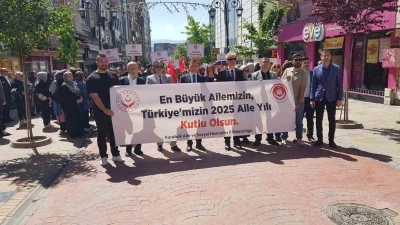 Aile Haftası kutlamaları y&uuml;r&uuml;y&uuml;ş ile başladı
