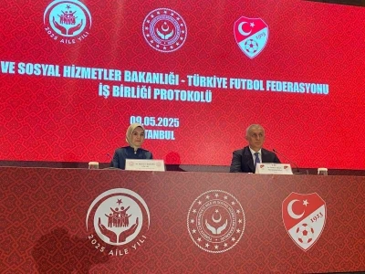 Aile ve Sosyal Hizmetler Bakanlığı ile TFF arasında iş birliği
