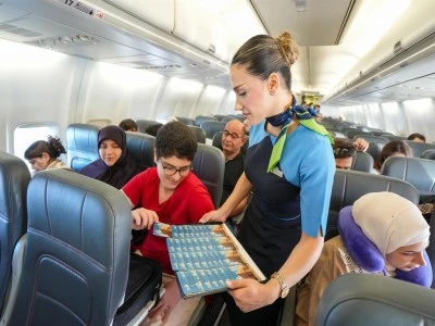 AJet, Suriye&rsquo;de Halep seferlerine başladı