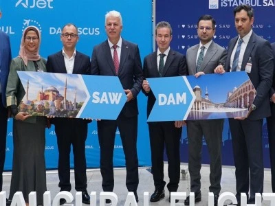 AJet, Suriye&rsquo;de Şam seferlerine başladı