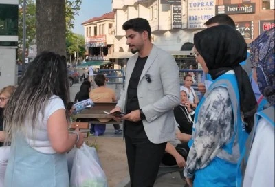 AK Parti Osmangazi İl&ccedil;e Gen&ccedil;lik Kolları, Srebrenitsa Katliamı'nı unutmadı