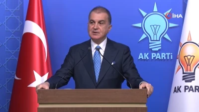 AK Parti s&ouml;zc&uuml;s&uuml; &Ccedil;elik'ten, "Ter&ouml;rs&uuml;z T&uuml;rkiye" s&uuml;reci... 