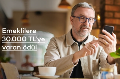 Akbank &rsquo;tan Emeklilere 30.000 TL&rsquo;ye Varan Nakit &Ouml;d&uuml;l Fırsatı