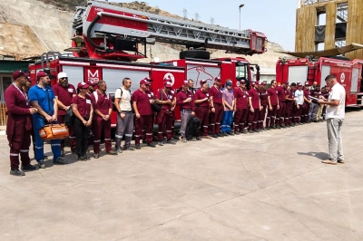 Akkuyu N&uuml;kleer A.Ş. İtfaiye Birimi Silifke Yangınında G&ouml;rev Aldı