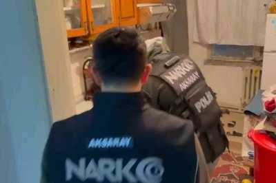 Aksaray&rsquo;da narkotik ekiplerinden 6 operasyon, 13 tutuklama