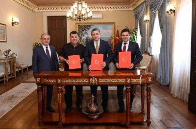 Aksu&rsquo;ya yeni eğitim kurumu i&ccedil;in protokol imzalandı
