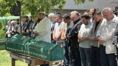 Alibey Barajı&rsquo;nda &ouml;l&uuml; bulunan İshak &Ouml;zt&uuml;rk son yolculuğuna uğurlandı
