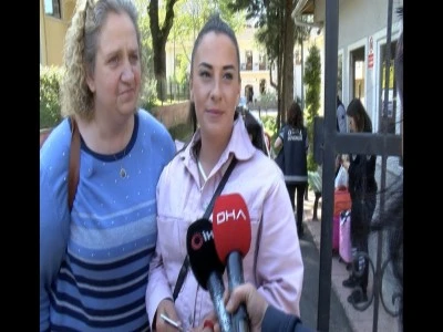 Alman anne &ccedil;ocuğu almak i&ccedil;in Bursa'ya geldi