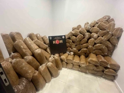 Amasya&rsquo;da 1 ton 240 kilo kıyılmış t&uuml;t&uuml;n ele ge&ccedil;irildi, 1 g&ouml;zaltı
