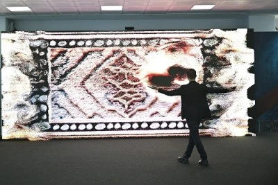 Anadolu motiflerini yapay zeka ile buluşturan sergi HOMETEX&rsquo;te