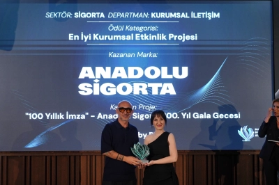 Anadolu Sigorta&rsquo;ya Business Honors Awards&rsquo;ta &Ouml;d&uuml;l