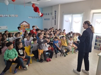 Anaokulu &ouml;ğrencilerine sıfır atık eğitimi
