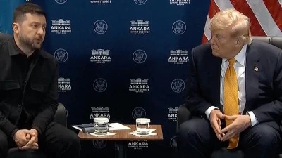 Ankara'da bulunan Trump'tan İran'a karşı yeni a&ccedil;ıklama: &Ccedil;ok yaramazlık yapıyorlar, bu akşam vurabiliriz!
