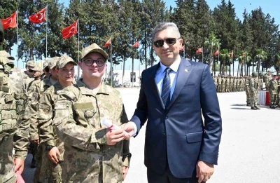 Antalya&rsquo;da 52 &ouml;zel birey askerlik gurunu yaşadı
