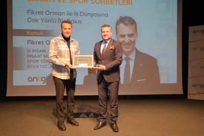 ANTGİAD'ın Konuğu Fikret Orman Oldu