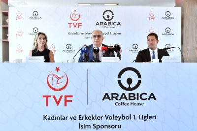 Arabica Coffee House TVF Voleybol 1. Liglerinin İsim Sponsoru Oldu