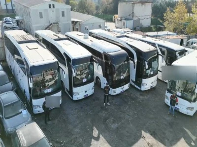 Aralarında Bursa'nın da olduğu 6 ilde 'Change otob&uuml;s' operasyonu