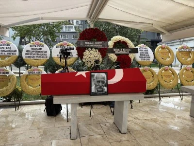 Arif Erkin G&uuml;zelbeyoğlu son yolculuğuna uğurlandı