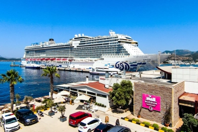 AROYA Cruises ilk kez Bodrum Cruise Port&rsquo;ta