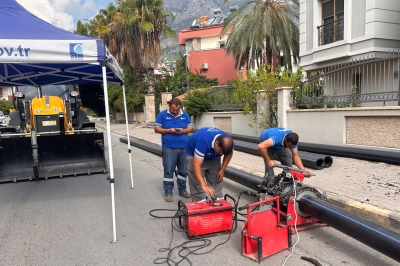 ASAT&rsquo;tan Kemer Aslanbucak&rsquo;a Yeni İ&ccedil;me Suyu Hattı