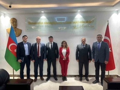 ASİMDER&rsquo;den Başkonsolos Aliyev&rsquo;e ziyaret
