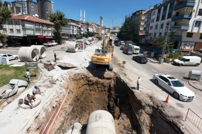 ASKİ&rsquo;den Ke&ccedil;i&ouml;ren&rsquo;in 40 Yıllık Sel Sorununa Kalıcı &Ccedil;&ouml;z&uuml;m