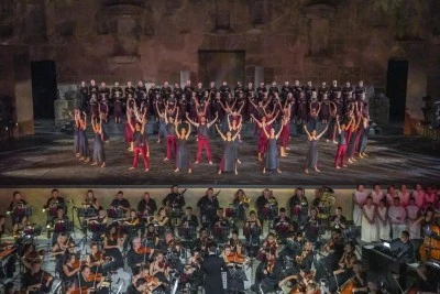 Aspendos Opera ve Bale Festivali'nde Carmina Burana seyirciyle buluştu