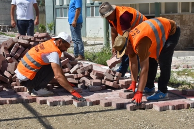 Atakum'da Yol Mesaisi Devam Ediyor