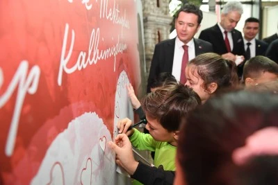 Atat&uuml;rk'e en g&uuml;zel mektuplar Osmangazi'den yazıldı