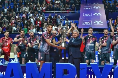 AXA Sigorta Kupa Voley&rsquo;de şampiyon Ziraat Bankkart