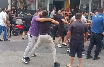 Aydın&rsquo;da esnaf ile vatandaş arasındaki kavga: 1'i polis 5 yaralı
