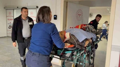 Aydınlatma direğine &ccedil;arpan otomobil hurdaya d&ouml;nd&uuml;: 1 &ouml;l&uuml;, 1 yaralı