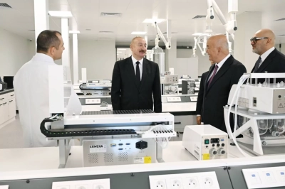 Azerbaycan'ın En B&uuml;y&uuml;k İla&ccedil; Fabrikası T&uuml;rk Yatırımıyla Faaliyete Ge&ccedil;ti