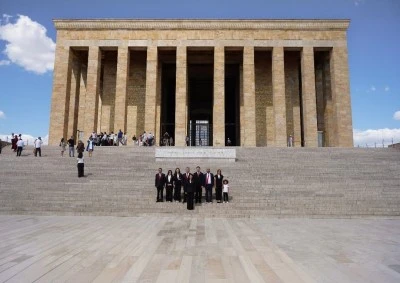 Azerbaycan K&uuml;lt&uuml;r ve İşbirliği Derneği'nden Ankara'da &ouml;nemli temaslar