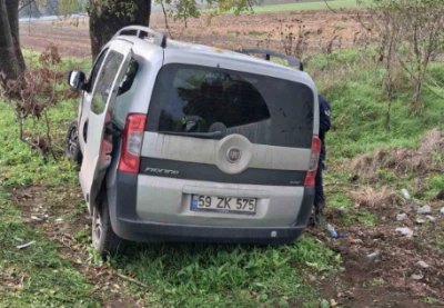 Babaeski&rsquo;de trafik kazası: 1 &ouml;l&uuml;, 1 yaralı