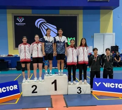 Badmintonda Osmangazi&rsquo;ye &ccedil;ifte madalya