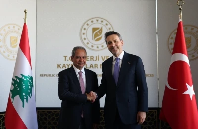 Bakan Bayraktar, L&uuml;bnanlı mevkidaşı Saddi ile bir araya geldi