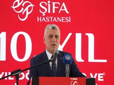 Bakan Bolat, Hayat Hastanesi'nin kuruluş yıld&ouml;n&uuml;m&uuml;nde konuştu