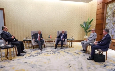 Bakan Fidan, Arap Ligi Genel Sekreteri Ebu Gayt ile g&ouml;r&uuml;şt&uuml;