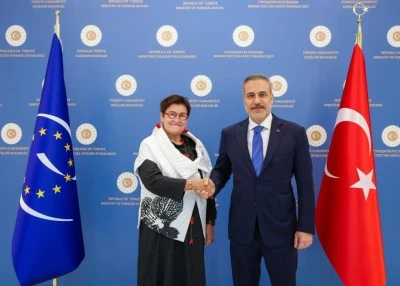Bakan Fidan, Avrupa Konseyi Meclis Başkanı Bayr&rsquo;ı kabul etti