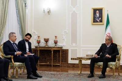 Bakan Fidan, İran Cumhurbaşkanı Pezeşkiyan ile g&ouml;r&uuml;şt&uuml;