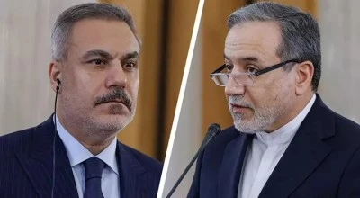 Bakan Fidan, İranlı mevkidaşı Arak&ccedil;i ile g&ouml;r&uuml;şt&uuml;
