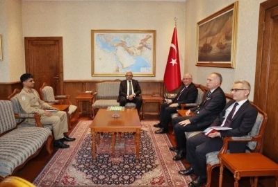 Bakan G&uuml;ler, Pakistan B&uuml;y&uuml;kel&ccedil;isi Junaid&rsquo;i kabul etti