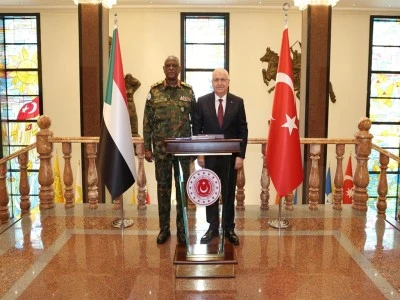 Bakan G&uuml;ler, Sudan Genelkurmay Başkanı Elatta&rsquo;yı kabul etti