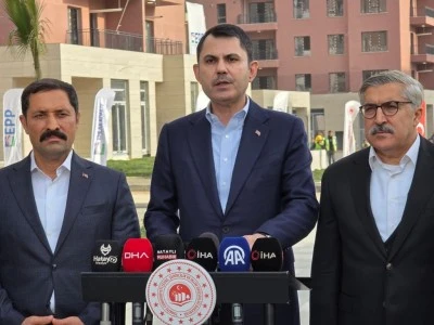 Bakan Kurum, konut projesine başvuru sayısını a&ccedil;ıkladı 