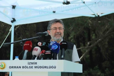 Bakan Yumaklı İzmir&rsquo;de konuştu: "Yangın, &ccedil;ıkmak i&ccedil;in sebep arıyor"
