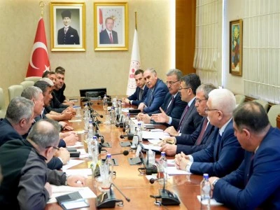 Bakanlıkta maden iş&ccedil;ileri ve işveren arasında toplantı
