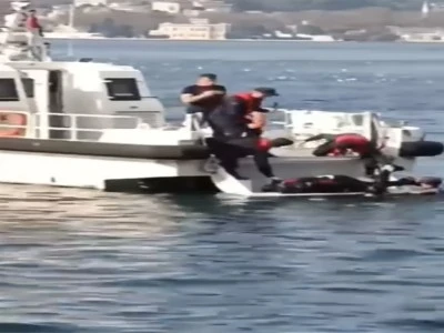 Balık tutanların oltasına ceset takıldı 