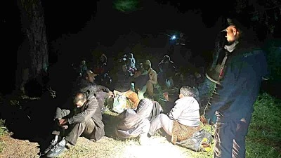 Balıkesir&rsquo;de 29 d&uuml;zensiz g&ouml;&ccedil;men yakalandı